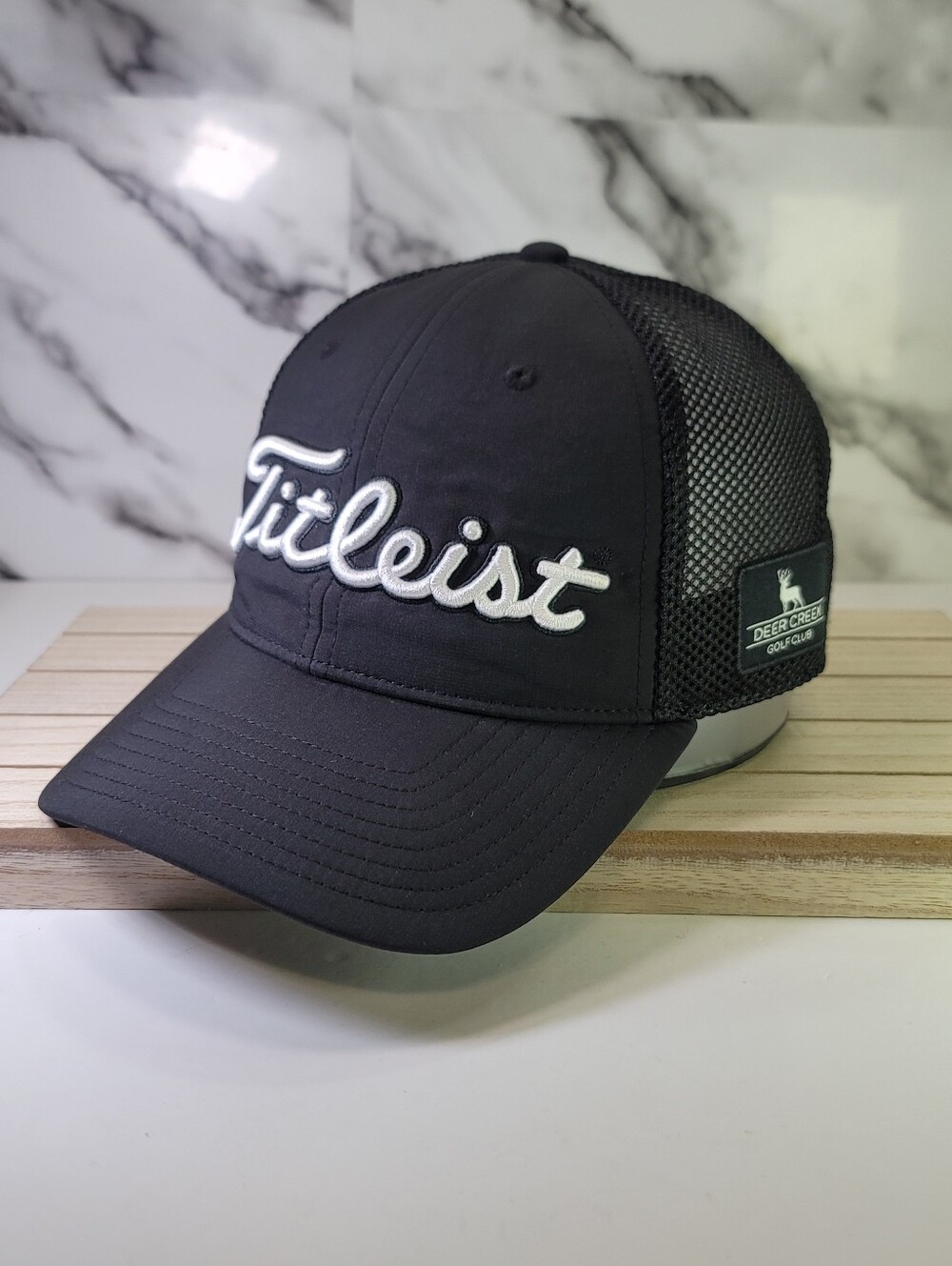 Titleist Black Hat. Deer Creek Golf Club Cap